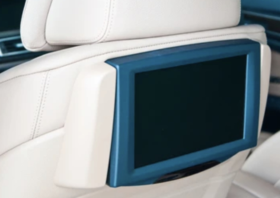 Seat display screen